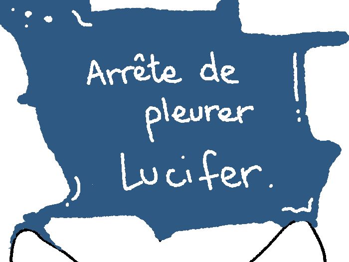 Arrête de pleurer Lucifer (cover)